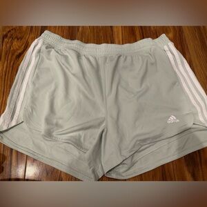 Adidas Women's Soft light blue Athletic Shorts